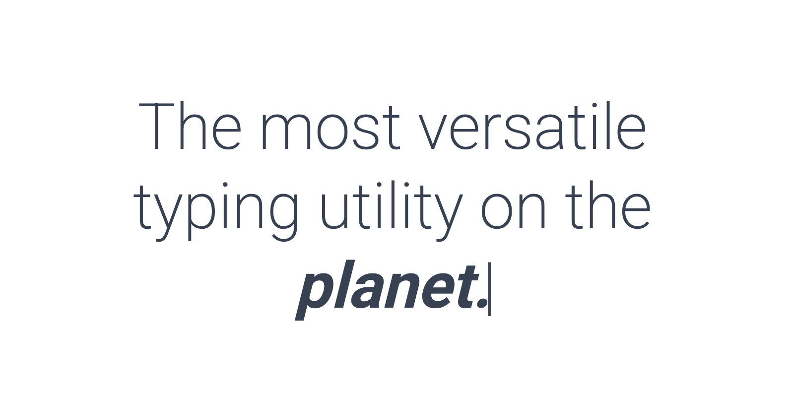 typeit shortcode 基于 TypeIt 库提供了打字动画. /theme-documentation-typeit-shortcode/featured-image.png